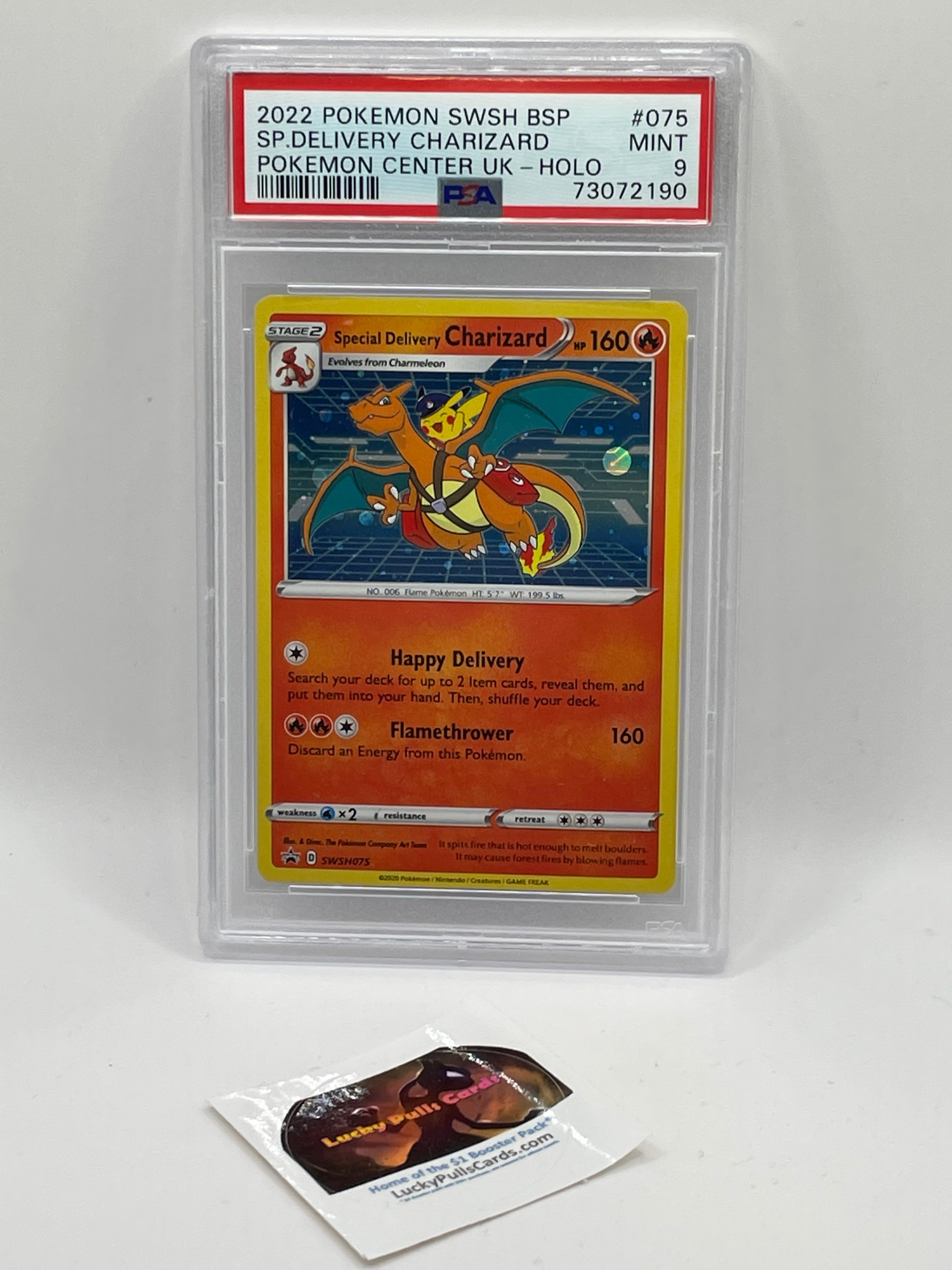 Special Delivery Charizard - PSA 9 – luckypullscards