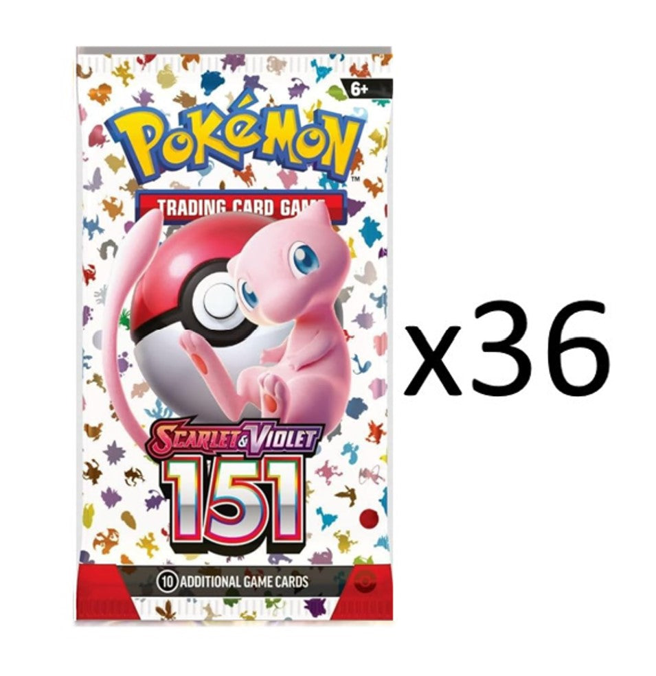 Pokemon 151 Booster Pack (Select Amount)