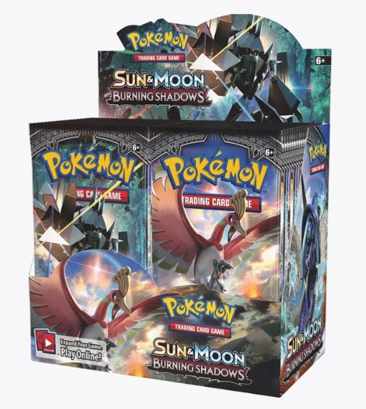 S&M Burning Shadows Booster Display (36 packs) Factory Sealed