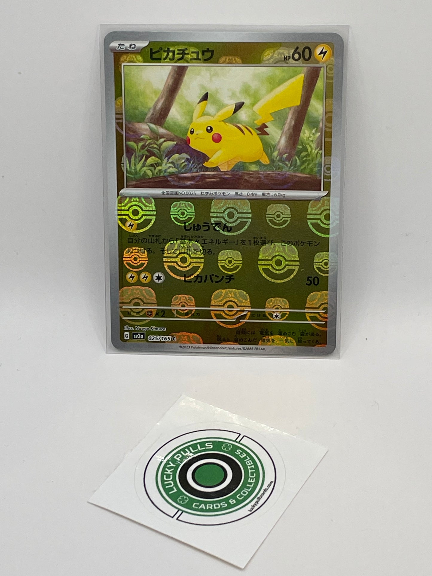 Pikachu Masterball - Pokemon 151 - #025