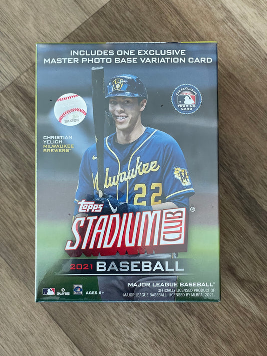 2021 Topps Stadium Club Blaster Box