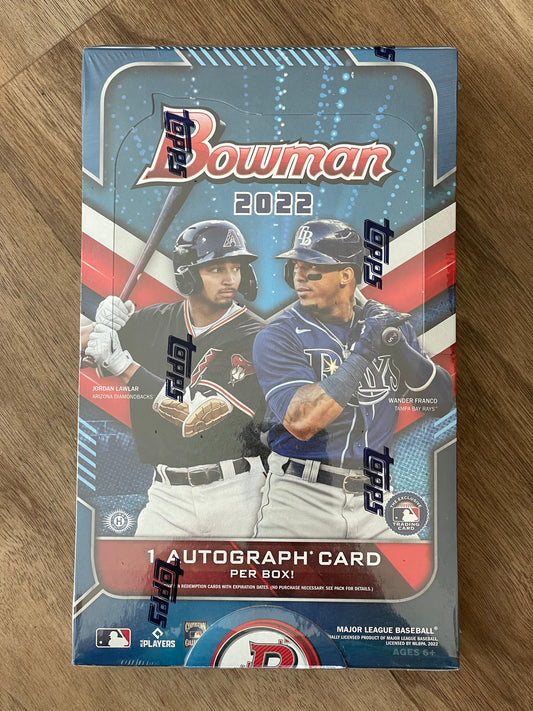 2022 Bowman Hobby Box