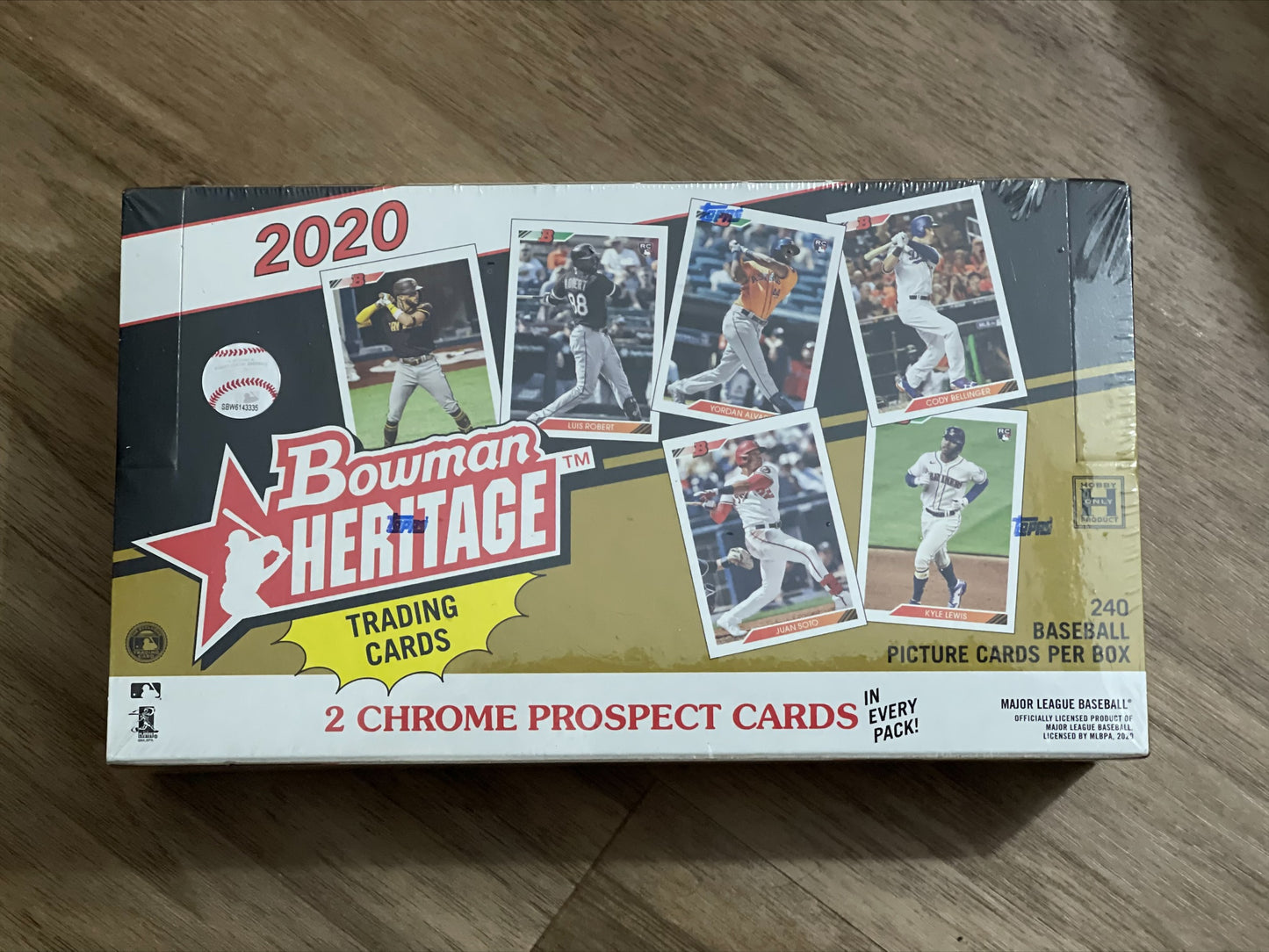 2020 Bowman Heritage Baseball Sealed Hobby Box