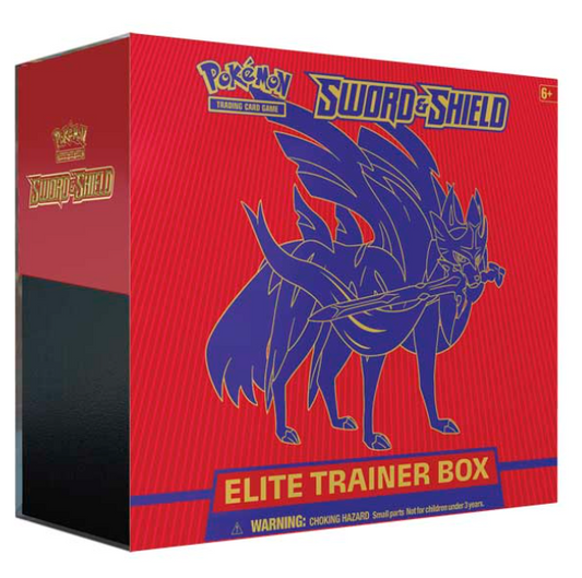 Sword & Shield Zacian Elite Trainer Box