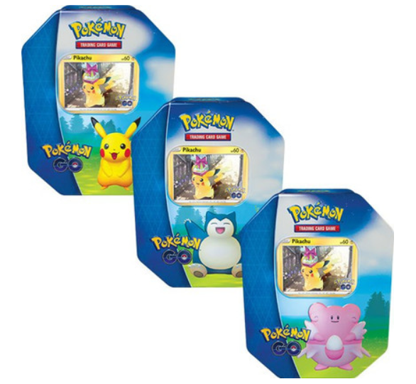 Pokemon Go Gift Tin (SET of 3)