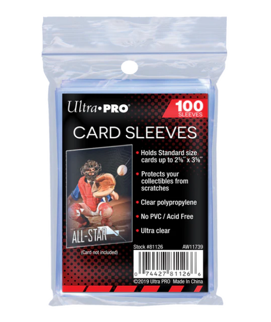 Trading Card Soft (Penny) Sleeves (100)