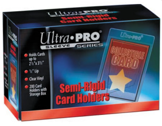 Ultra-Pro Semi-Rigid Sleeves 200ct
