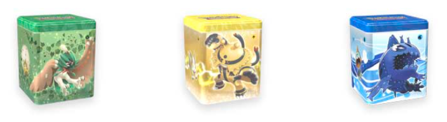 Pokemon Stacking Tins - Sealed Set of 6