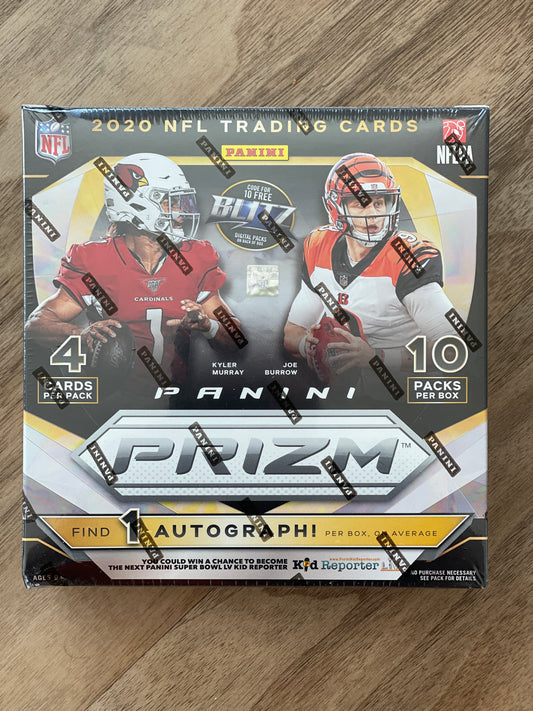 2020 Prizm Football Mega Box