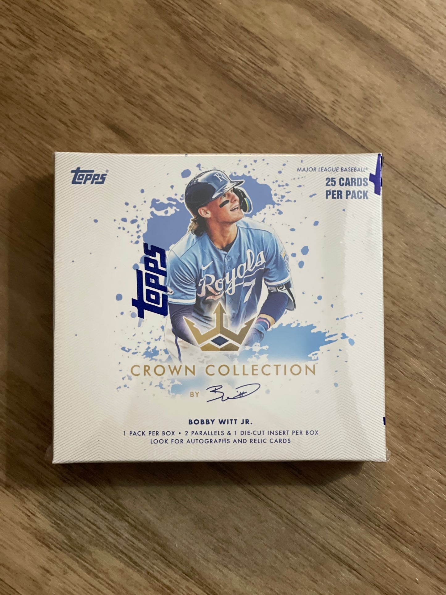 2022 Topps X Bobby Witt Jr. Crown Collection Sealed Box