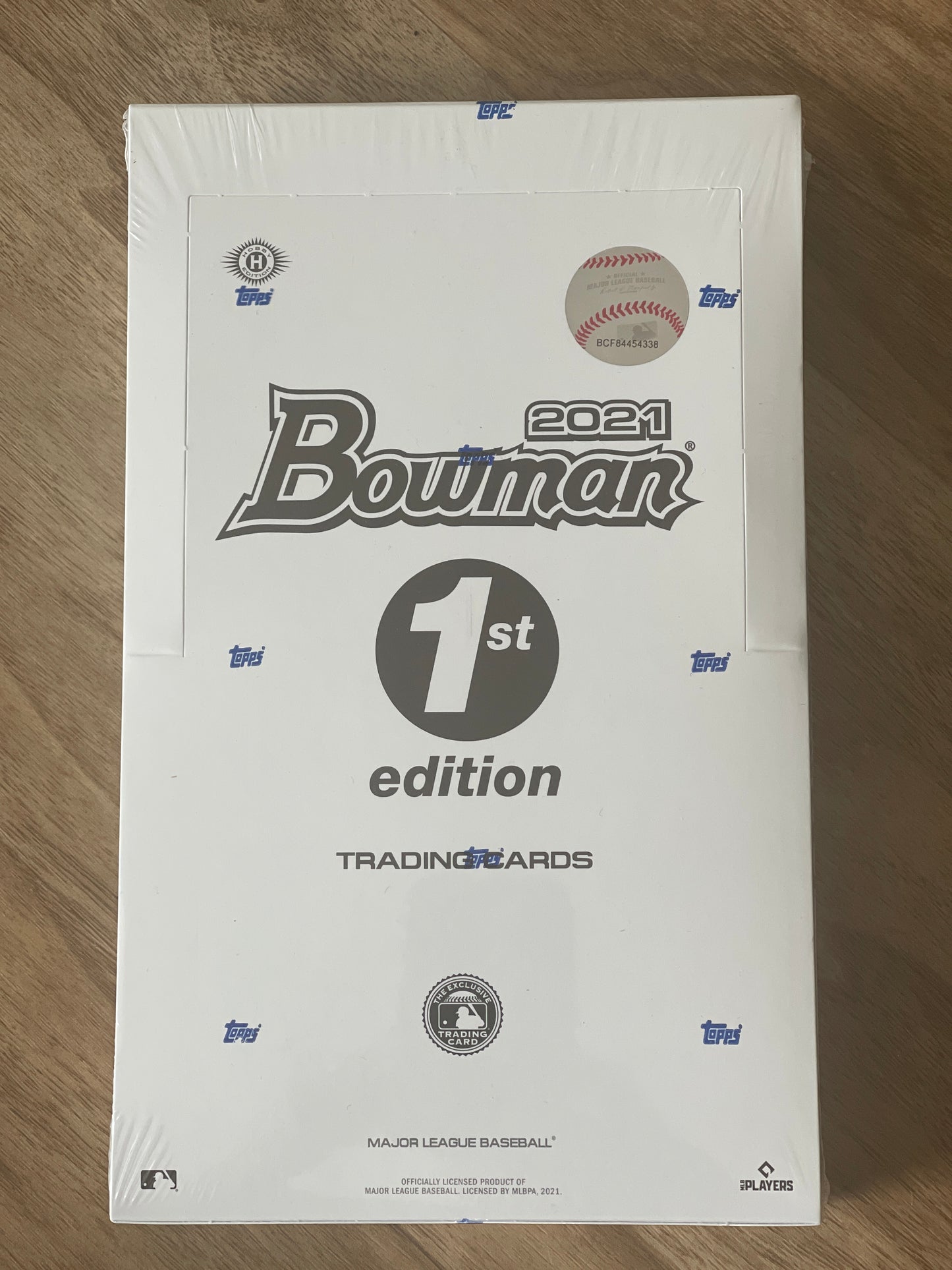 2021 Bowman 1st Edition Baseball Sealed Hobby Box