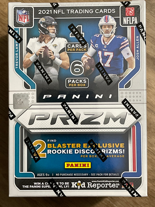 2021 Panini Prizm Football Blaster - 2 Rookie Disco Prizms